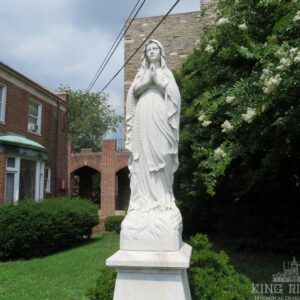 Alternative view of Outdoor St. Immaculate Mary Statue