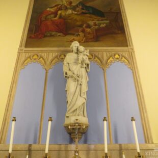 St. Joseph with Child Statue