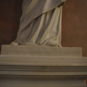 Alternative view of St. Joseph Statue