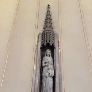 St. Anne and Child Statue