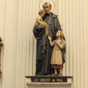 St. Vincent de Paul Statue
