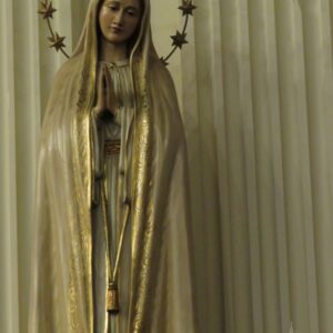 Alternative view of Our Lady of Fatima Statue