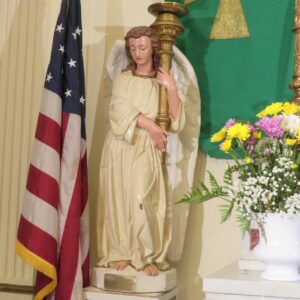 Alternative view of Pair of Guardian Angels Statues