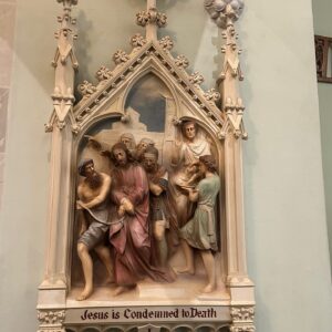 Alternative view of Set of 14 Six Foot Stations of the Cross