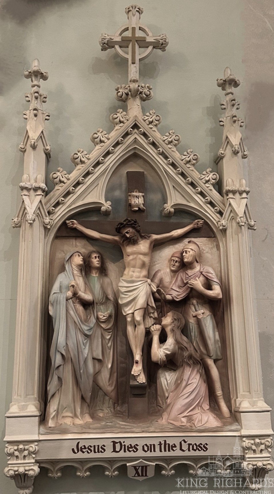 Set of 14 Six Foot Stations of the Cross
