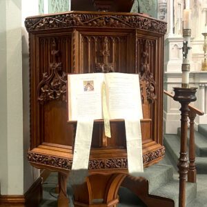 Alternative view of Gothic Pulpit