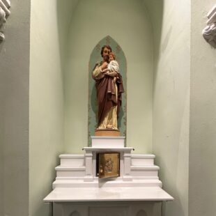 Antique Daprato St Joseph and Child Statue
